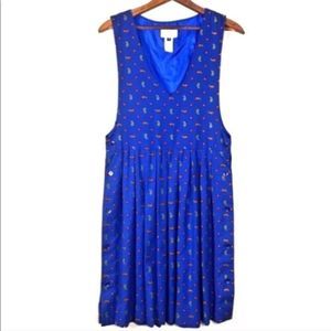 Susan Bristol 100% Cotton Paisley Dress. Size 6.